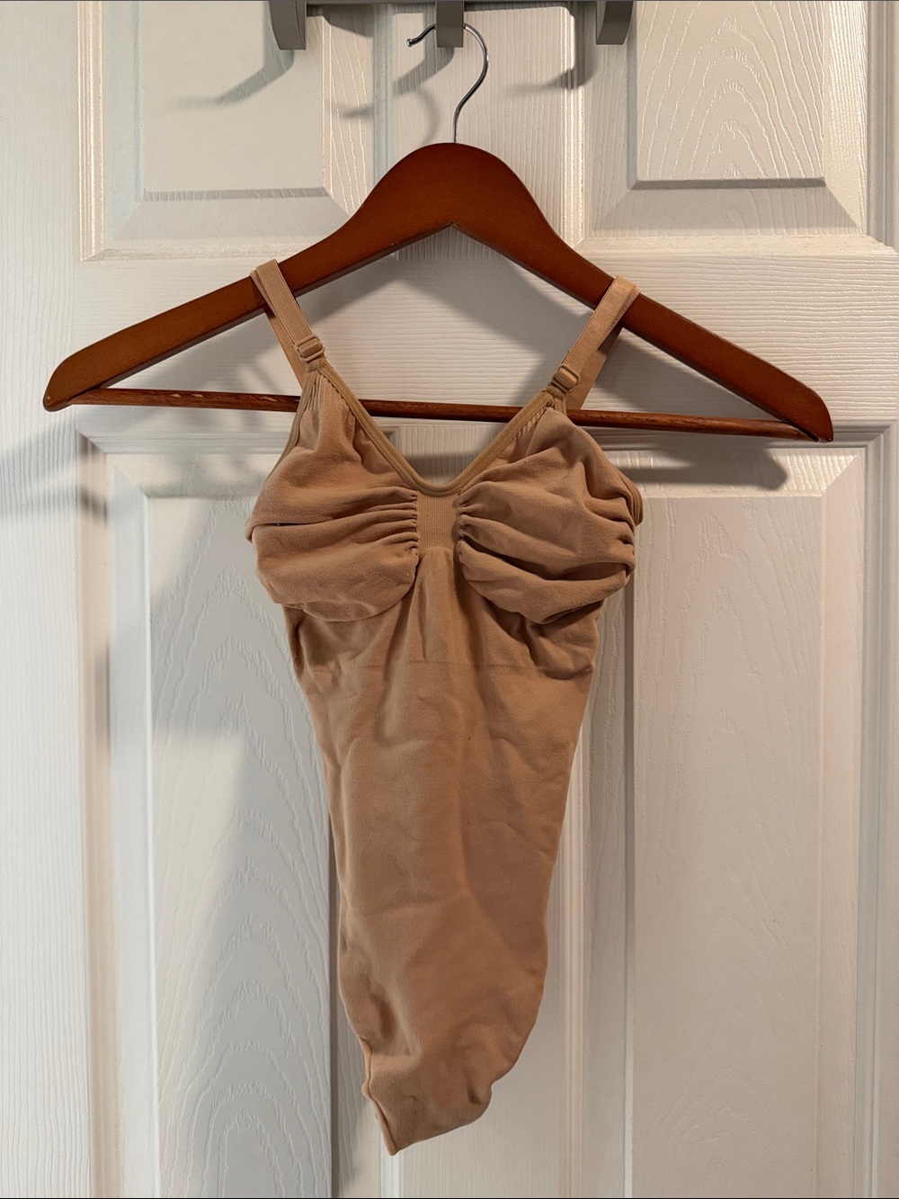 SKIMs Thong Ruched Bodysuit Tank Top
